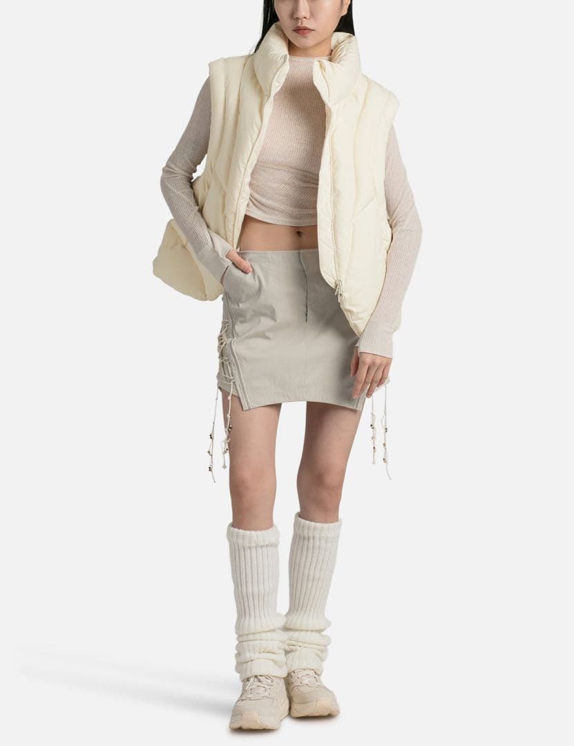HYEIN SEO PADDED VEST ダウンベスト　アイボリー