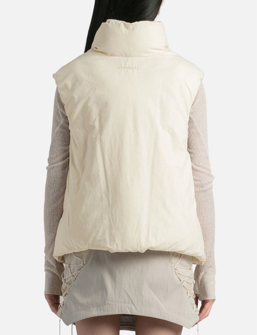 HYEIN SEO PADDED VEST ダウンベスト　アイボリー