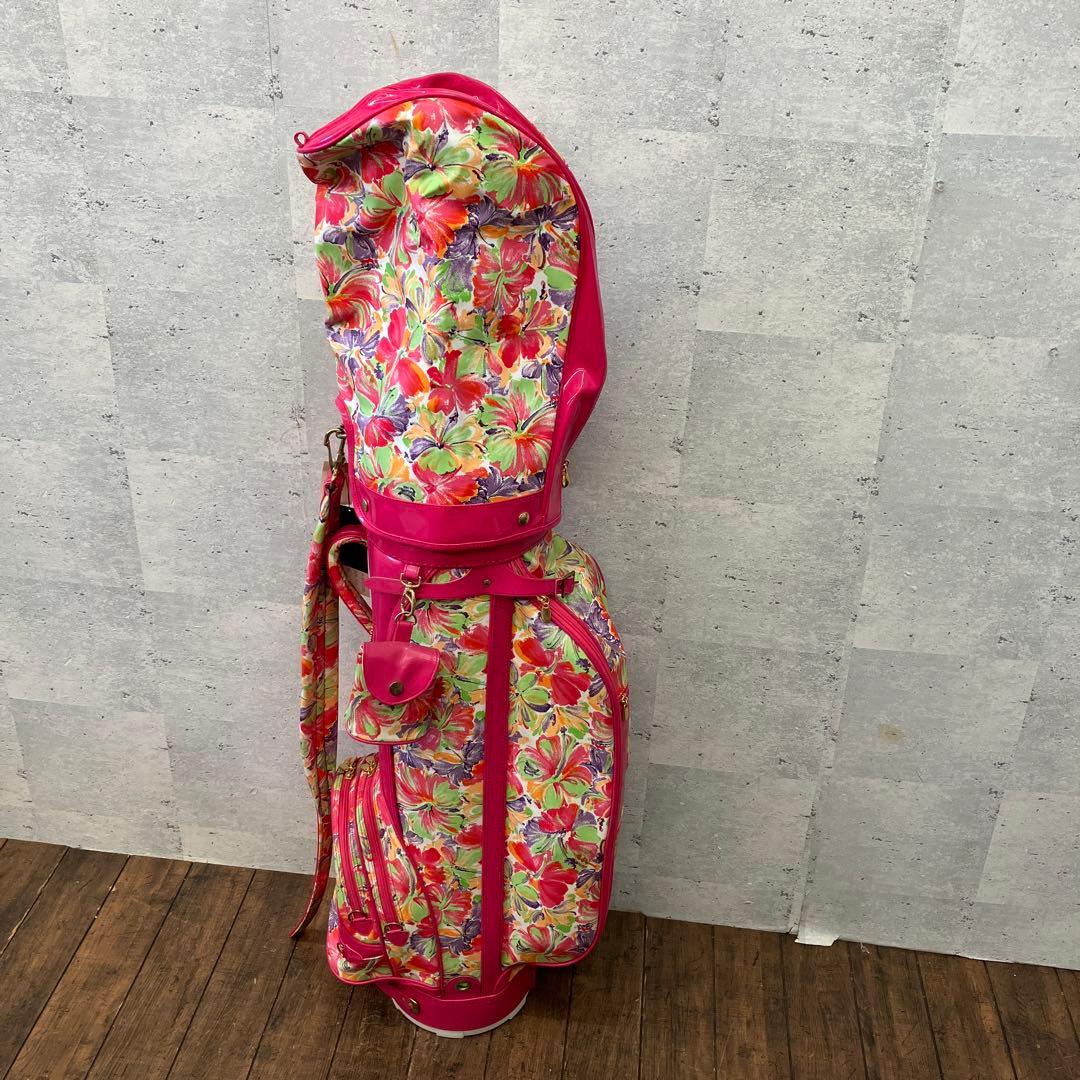 KASCO CLUB ハイビスカス キャディバッグ ゴルフバッグ＆ボストンバッグ