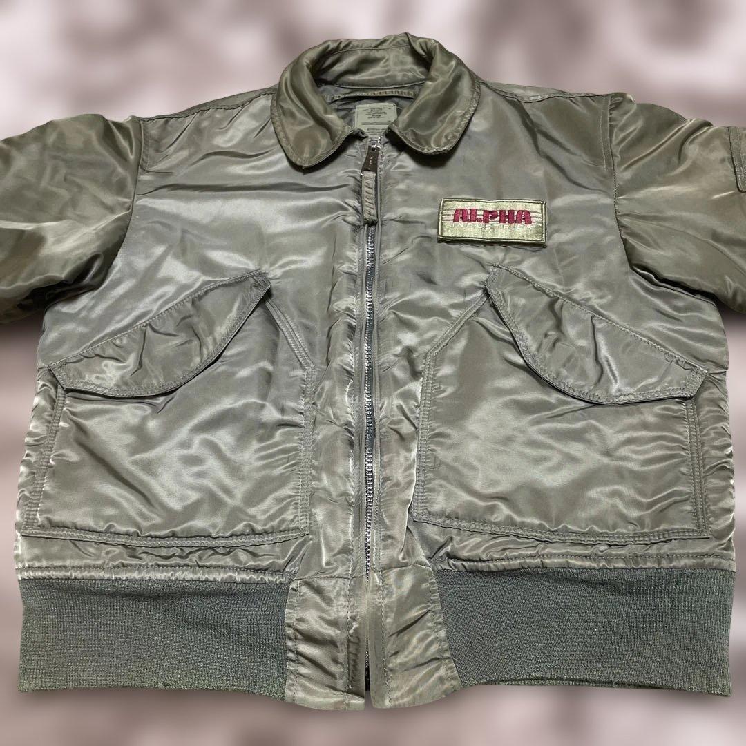 魁*！様 USA製ALPHA INDUSTRIES CWU-45/Pフライトジャ