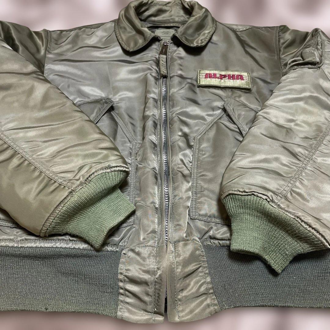 魁*！様 USA製ALPHA INDUSTRIES CWU-45/Pフライトジャ