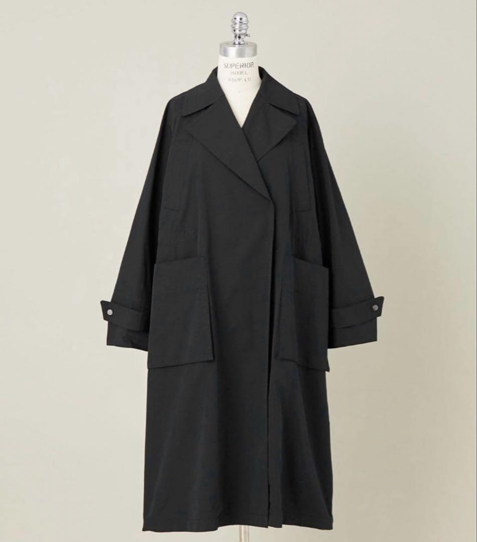 ＜conte＞ミリタリー トレンチコート　黒