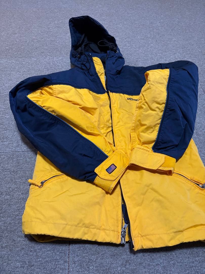 SESSIONS LOCALMOTIONスノボ・スキーウェア ネイビー/イエロー