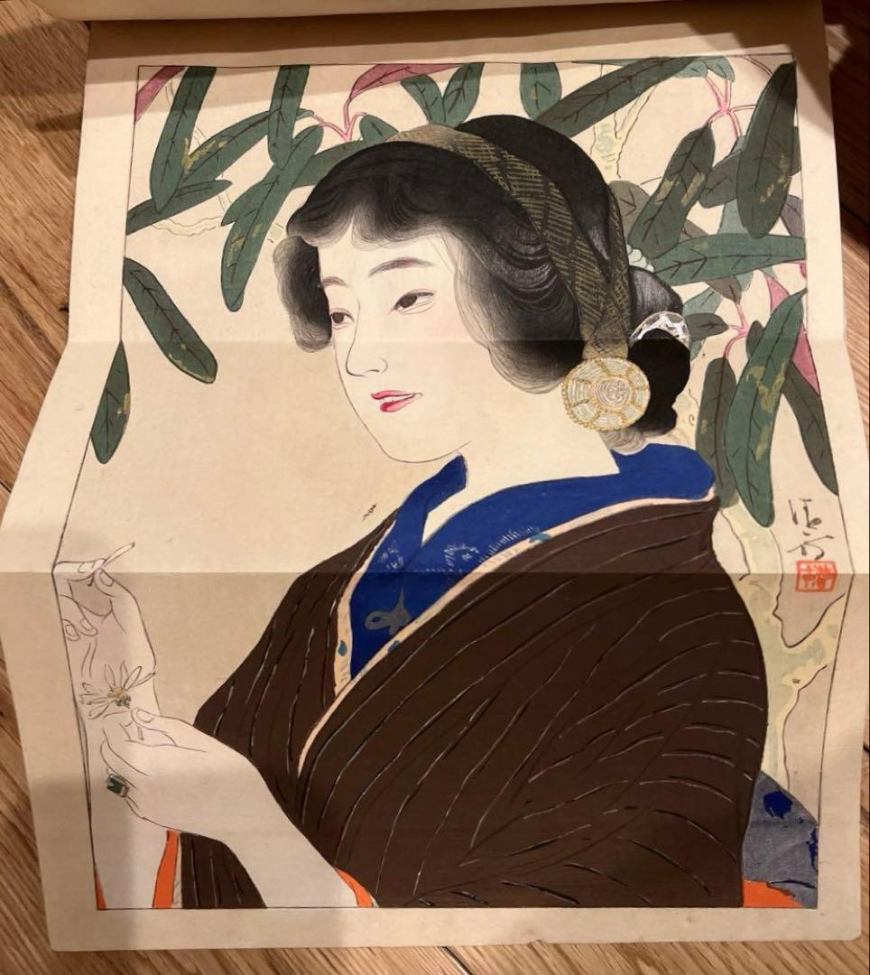 鏑木清方木版口絵❗️ 百合子　3冊揃