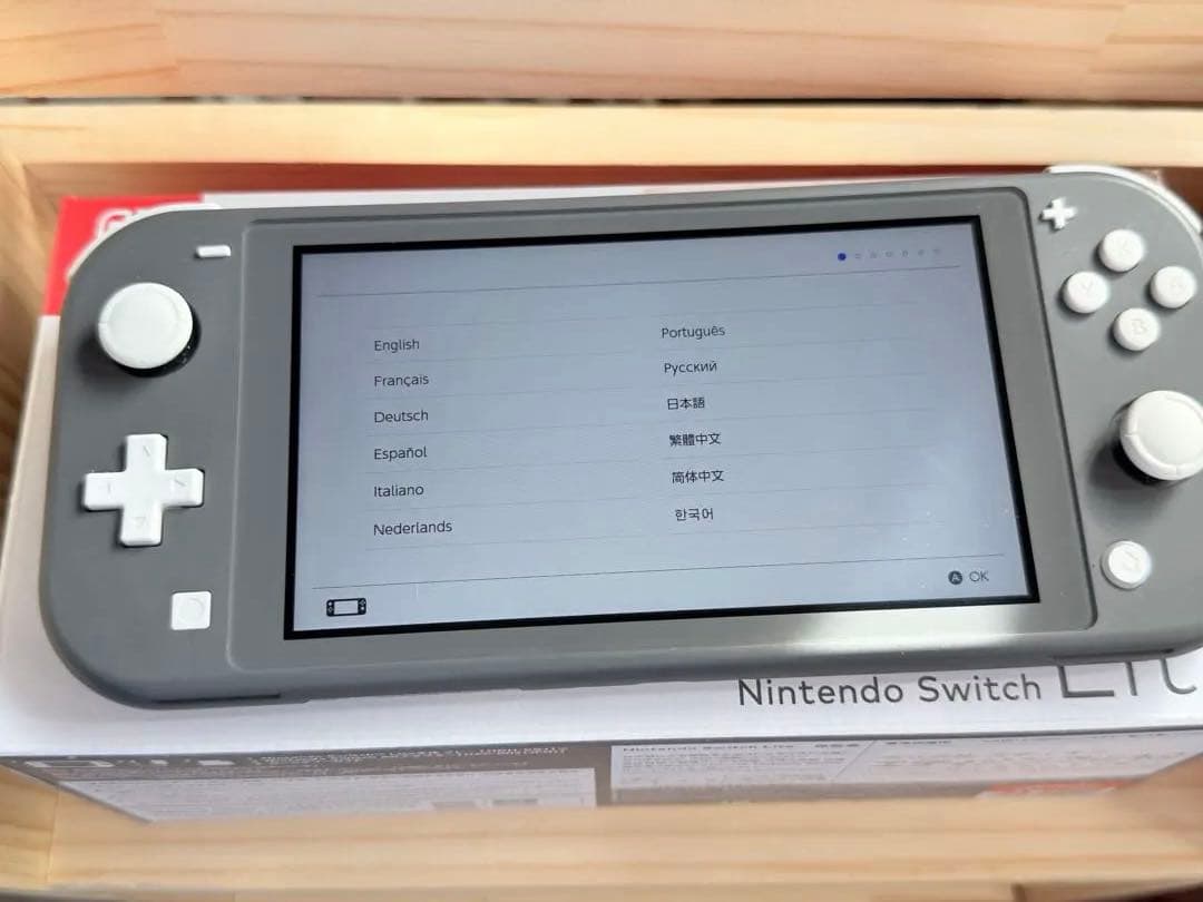 ブルーNintendo Switch Lite 64GB microSD