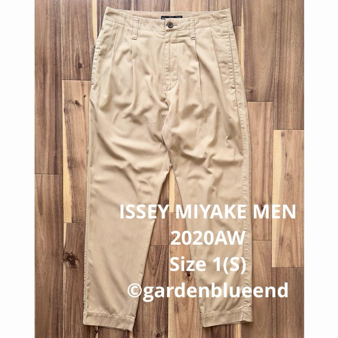 ISSEY MIYAKE MEN 2タック チノパンツ スラックス サイズS