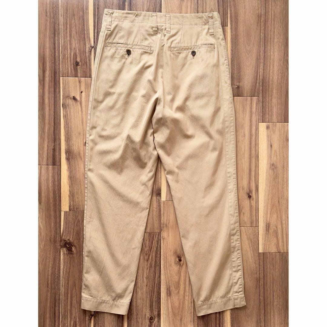 ISSEY MIYAKE MEN 2タック チノパンツ スラックス サイズS