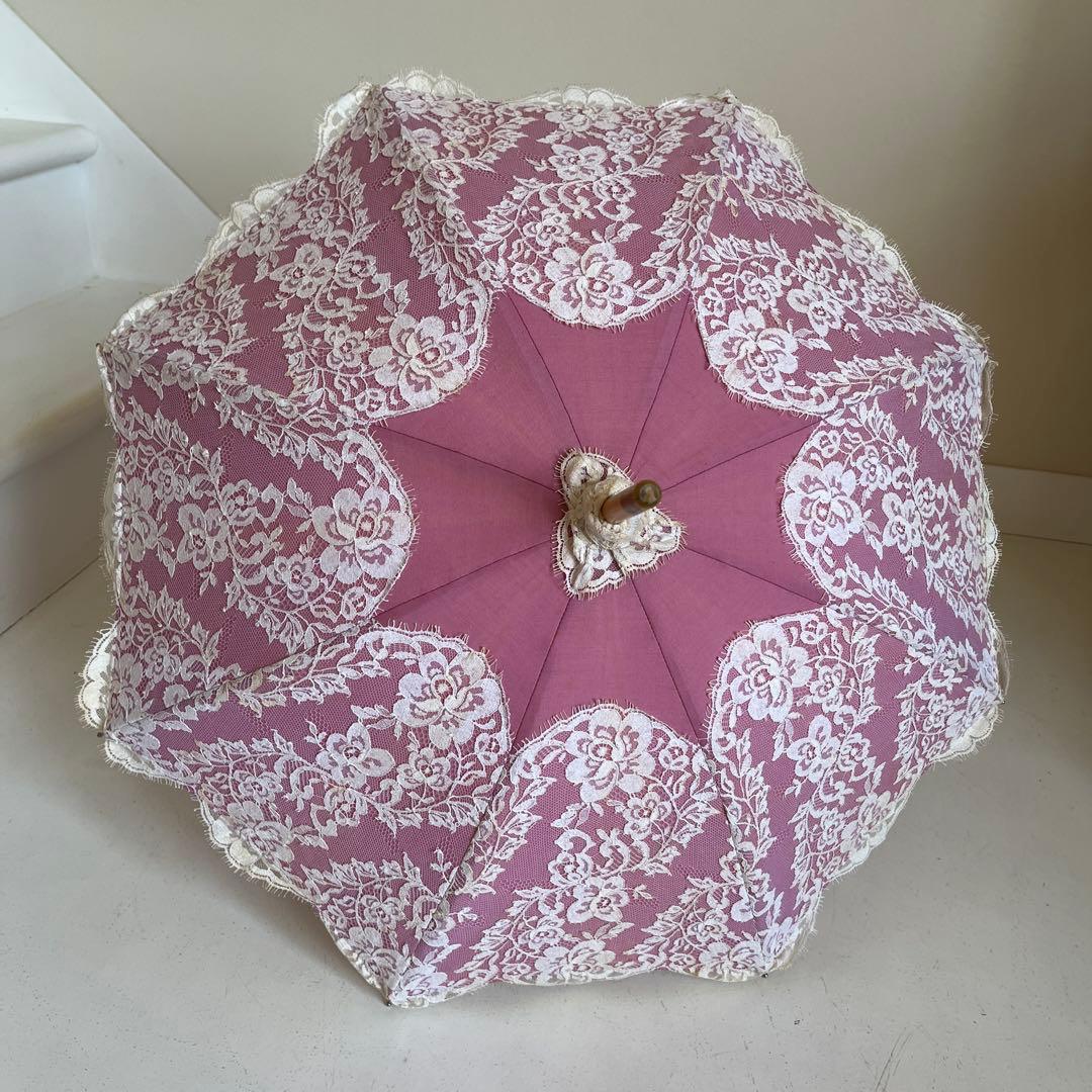 パリ アレクサンドルソジュフェール　 レース 日傘