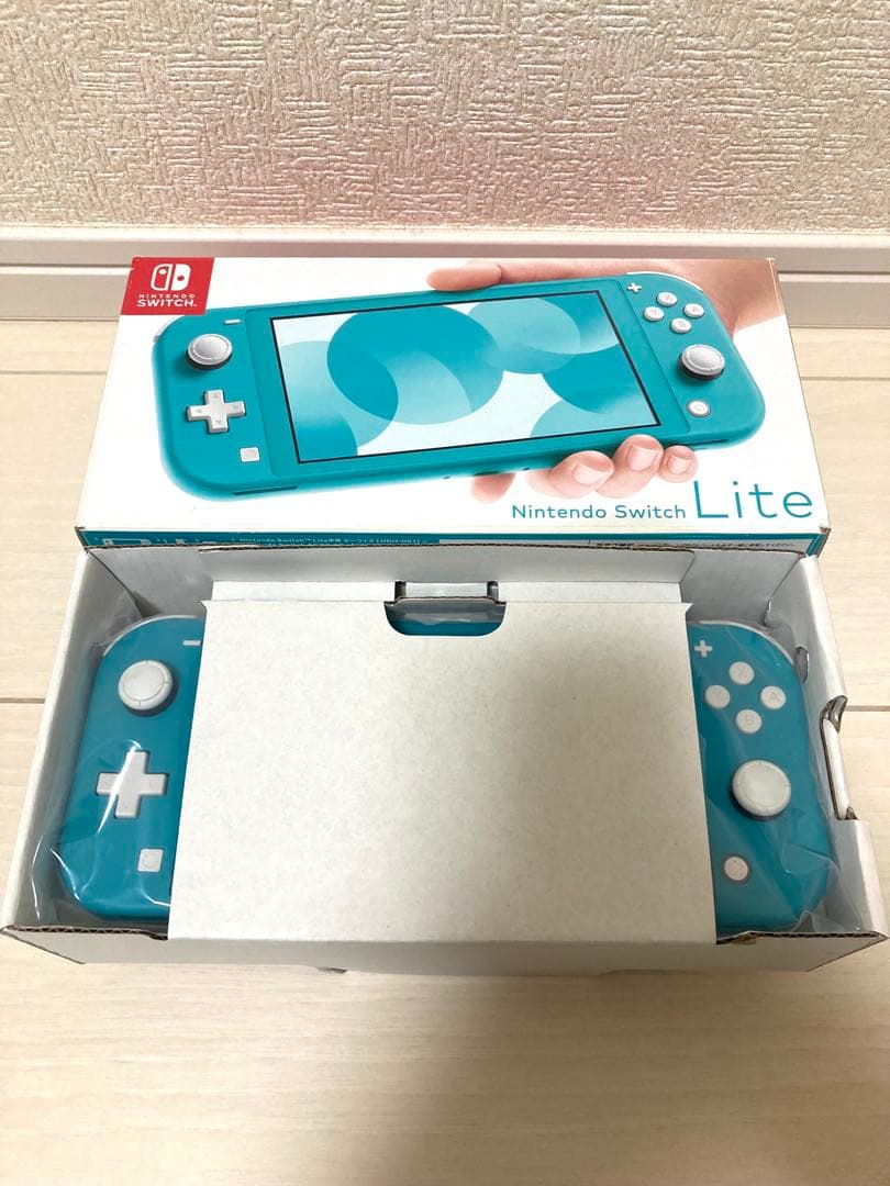 Nintendo Switch Lite ターコイズ※箱あり、充電器なし