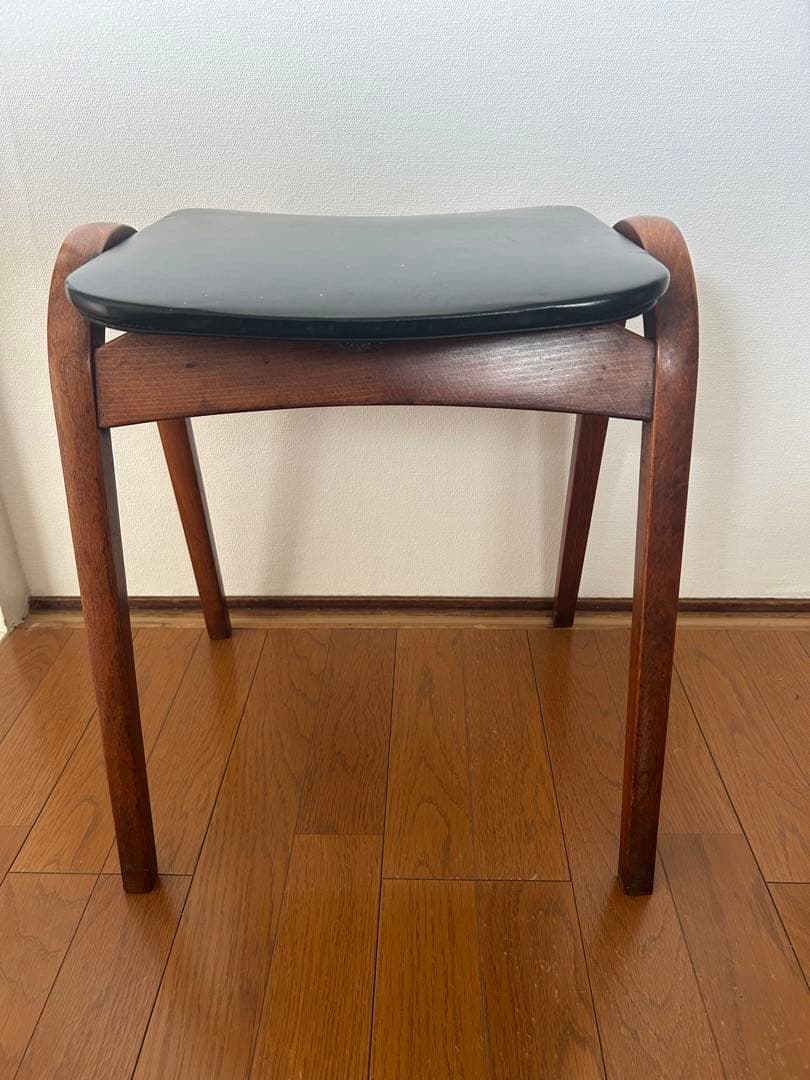 ★秋田木工★剣持勇 スタッキング スツール ★