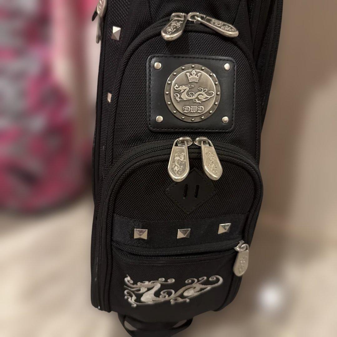 Dance With Dragon ブラックキャディバッグ