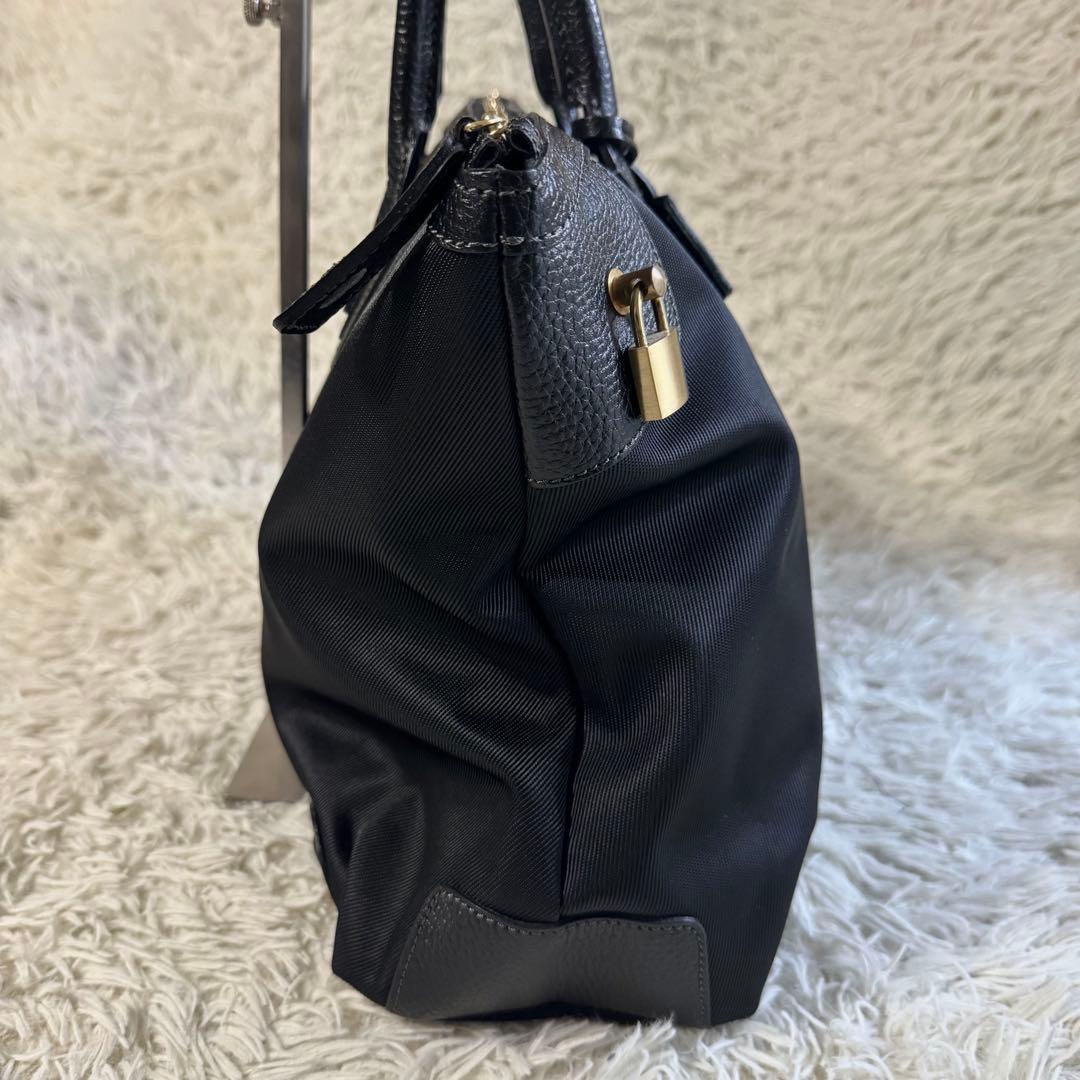 【美品】トフアンドロードストーン　ビームス　別注　キー　ハンドバッグ