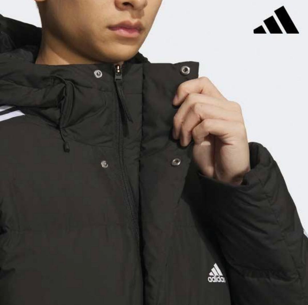 【新品値札付き】adidas メンズ　ダウンコート ベンチコート　ダックダウン