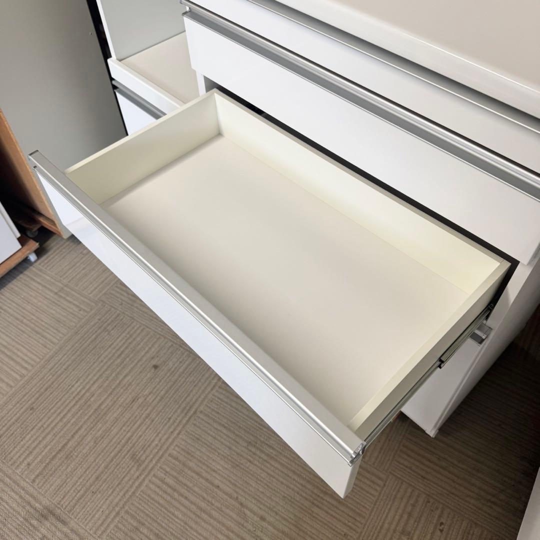 【超美品‼️】定価156,200円 松田家具 117cm幅キッチンボードNクラッチ