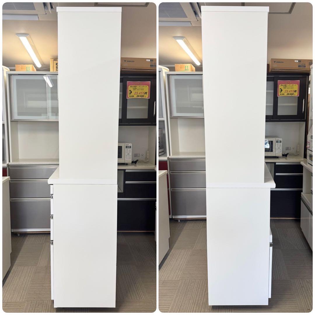 【超美品‼️】定価156,200円 松田家具 117cm幅キッチンボードNクラッチ