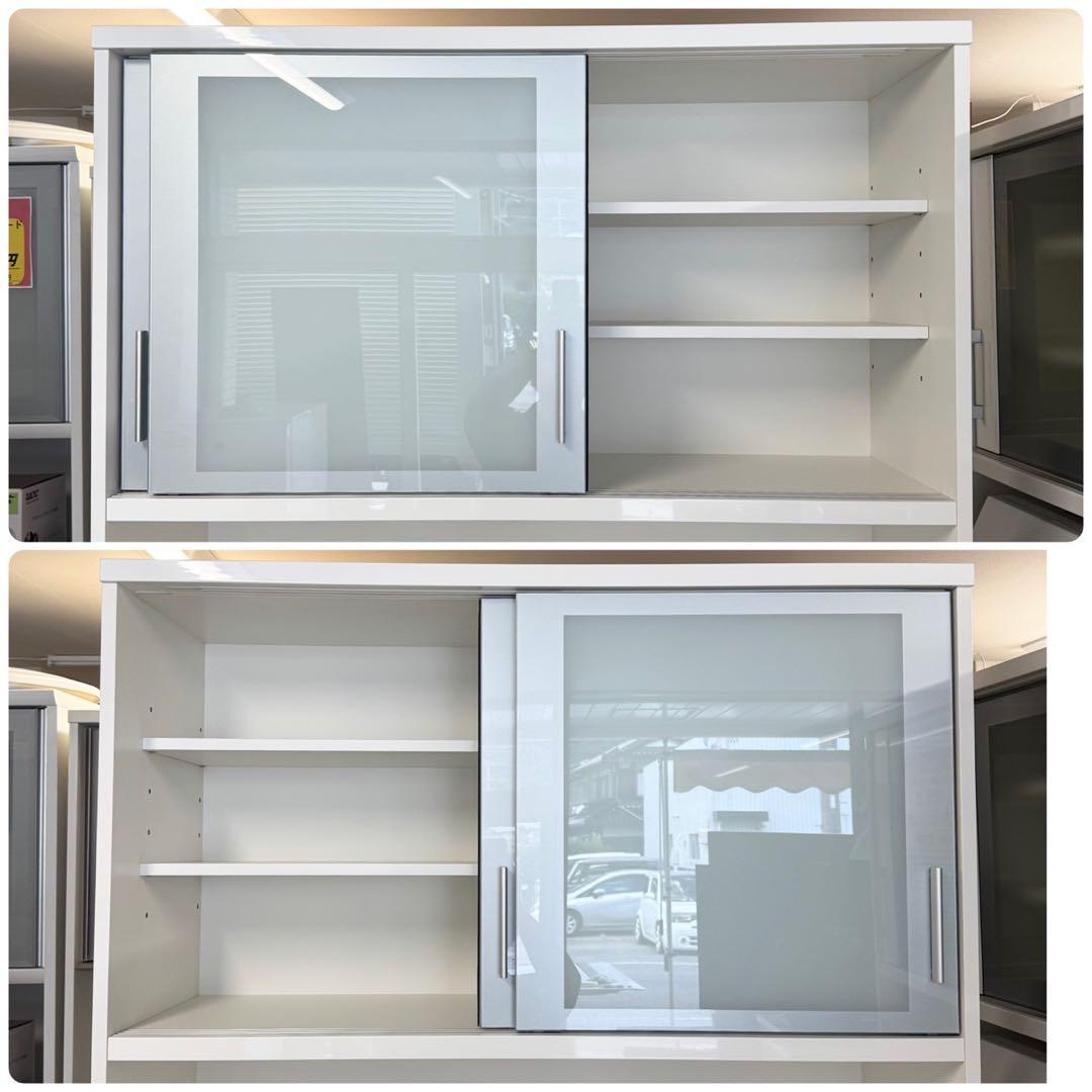 【超美品‼️】定価156,200円 松田家具 117cm幅キッチンボードNクラッチ