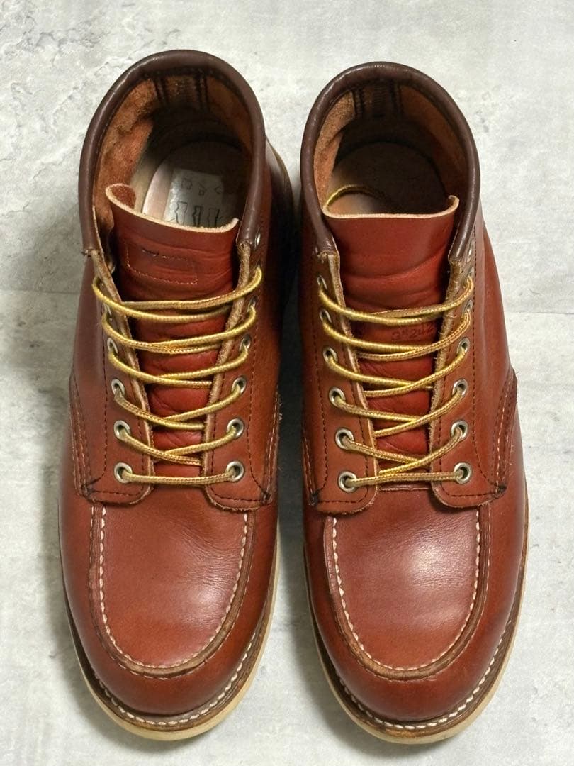 RED WING 8131アイリッシュセッター 刺繍羽根タグ&羽根刻印 希少