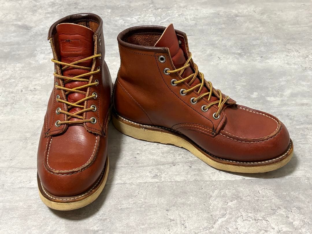 RED WING 8131アイリッシュセッター 刺繍羽根タグ&羽根刻印 希少