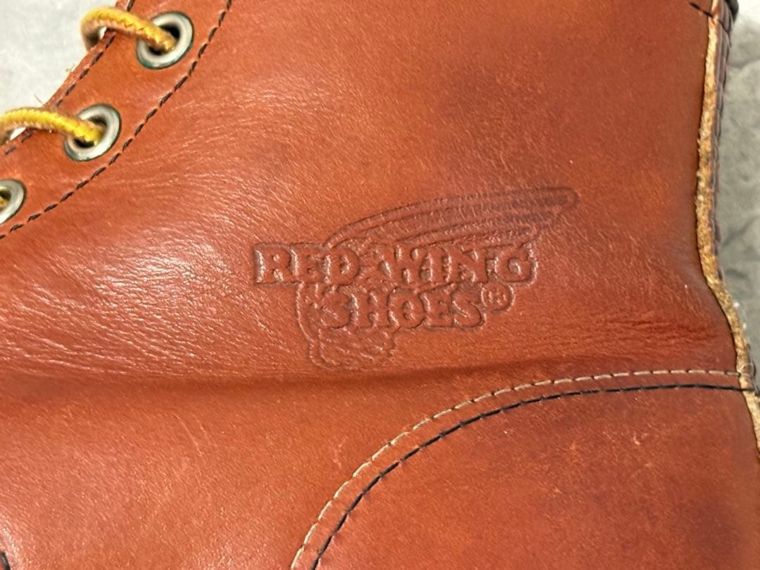 RED WING 8131アイリッシュセッター 刺繍羽根タグ&羽根刻印 希少