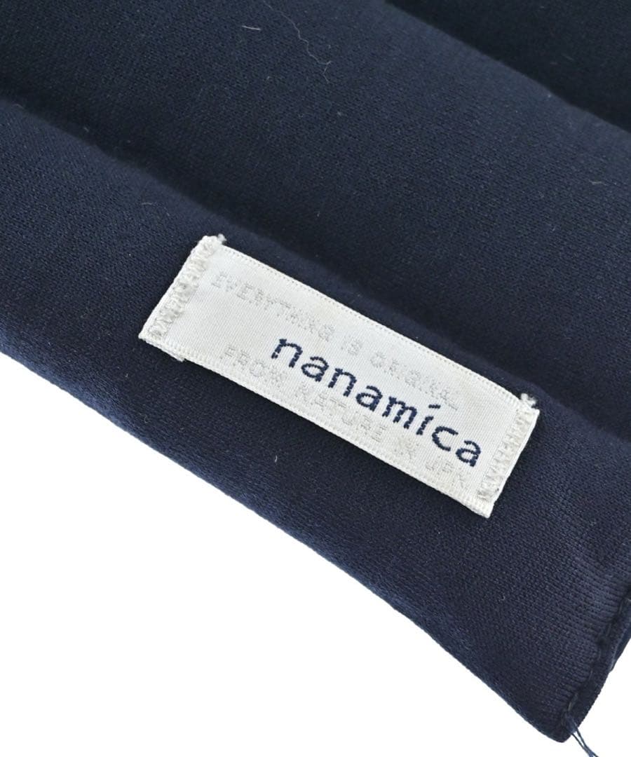 nanamica ネイビー キルティングマフラー