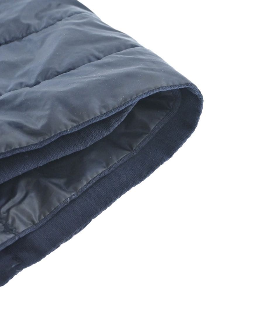 nanamica ネイビー キルティングマフラー