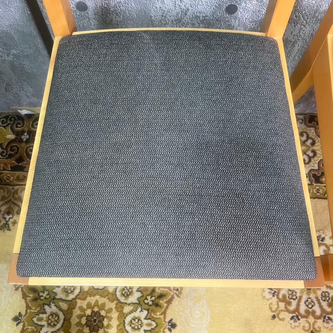 ꧁アルフレックス arflex꧂ダイニングチェア2脚 アーム食卓椅子 いす イス