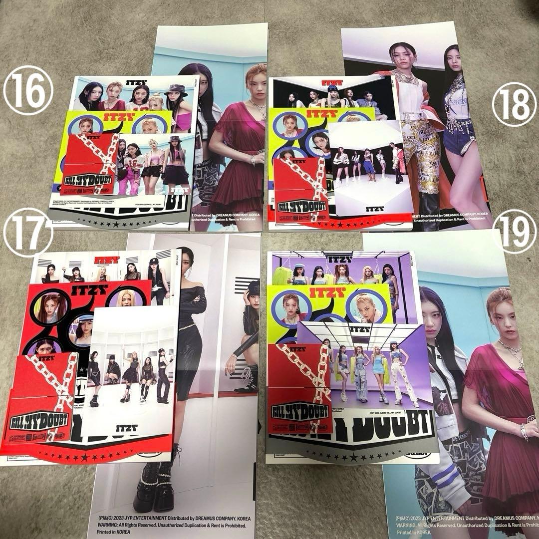 ITZY アルバムセット　バラ売り可