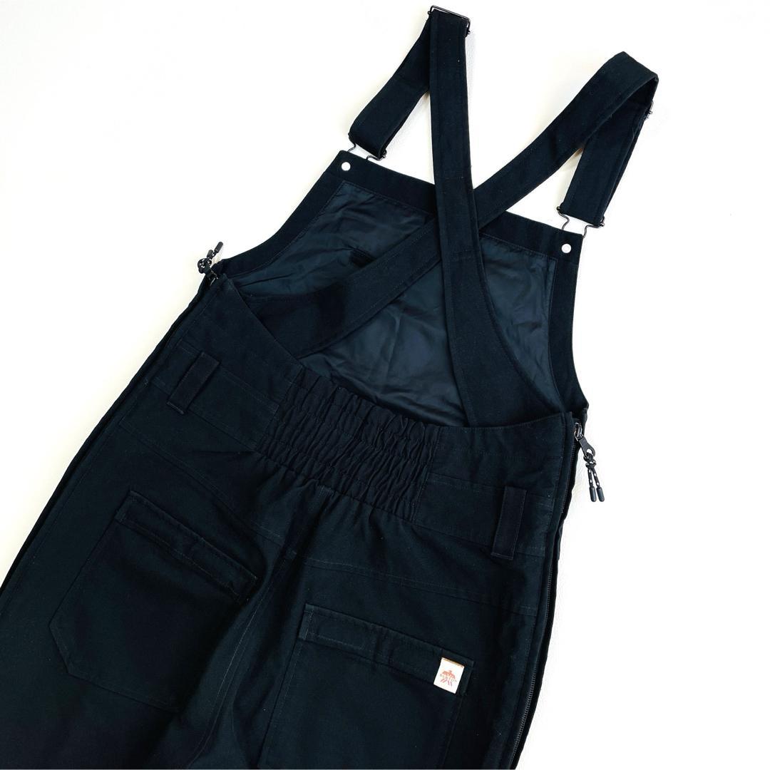 6645 バートン　ビブパンツ　スノボウェア レディース ブラック つなぎ