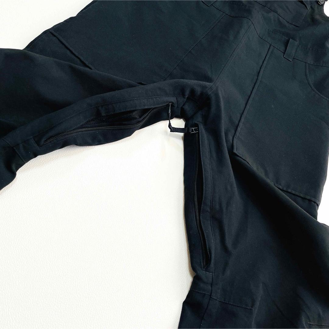 6645 バートン　ビブパンツ　スノボウェア レディース ブラック つなぎ