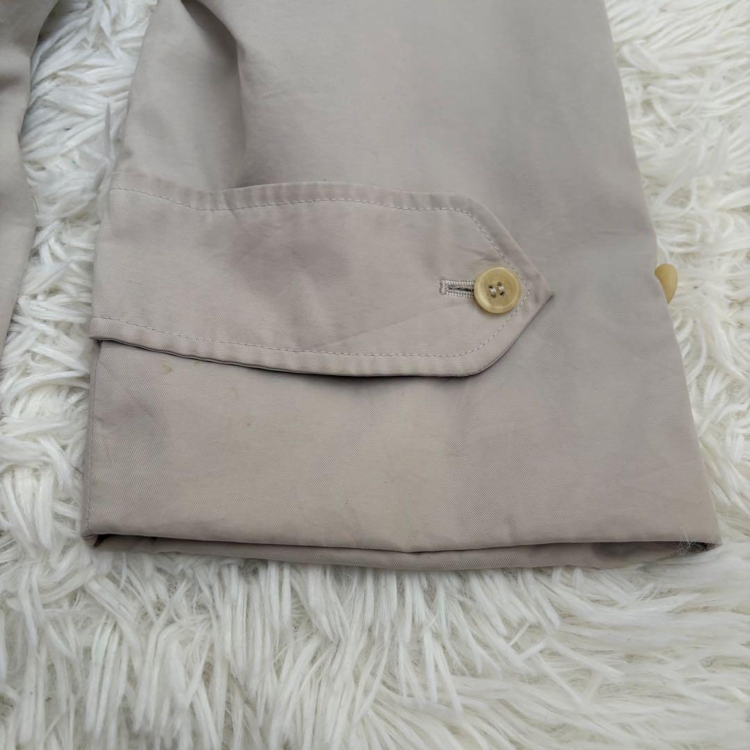 vintage バーバリー　スプリングコート　ノバチェック　ベルト　大きいサイズ