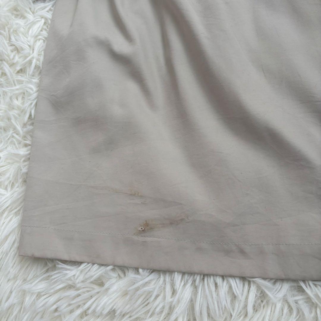 vintage バーバリー　スプリングコート　ノバチェック　ベルト　大きいサイズ