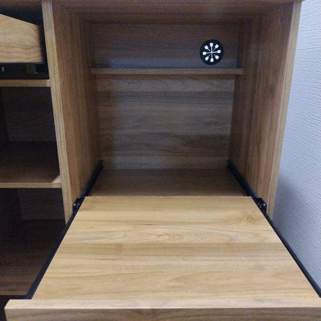 2024年製　ニトリ　レンジ台　フォルムS RE1175 LBR