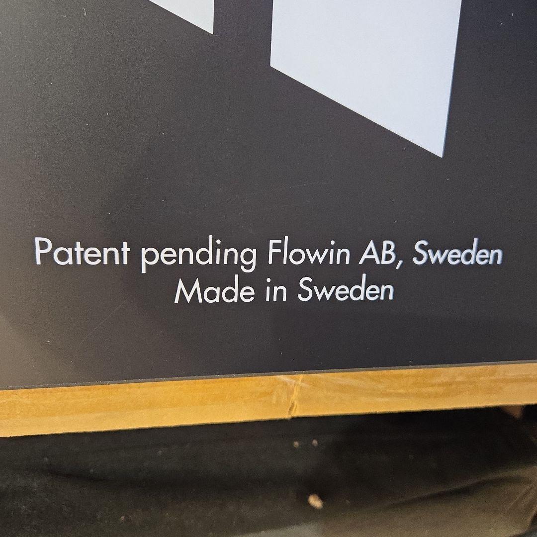 FLOWin エクササイズマット 大サイズ ブラック 大きめ 付属品あり