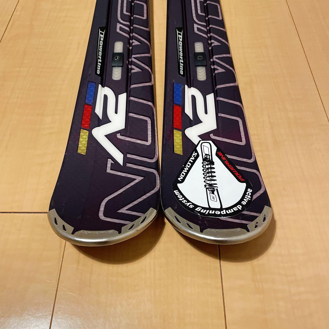 【美品】SALOMON サロモン スキー板 171cm ビンディング付き セット