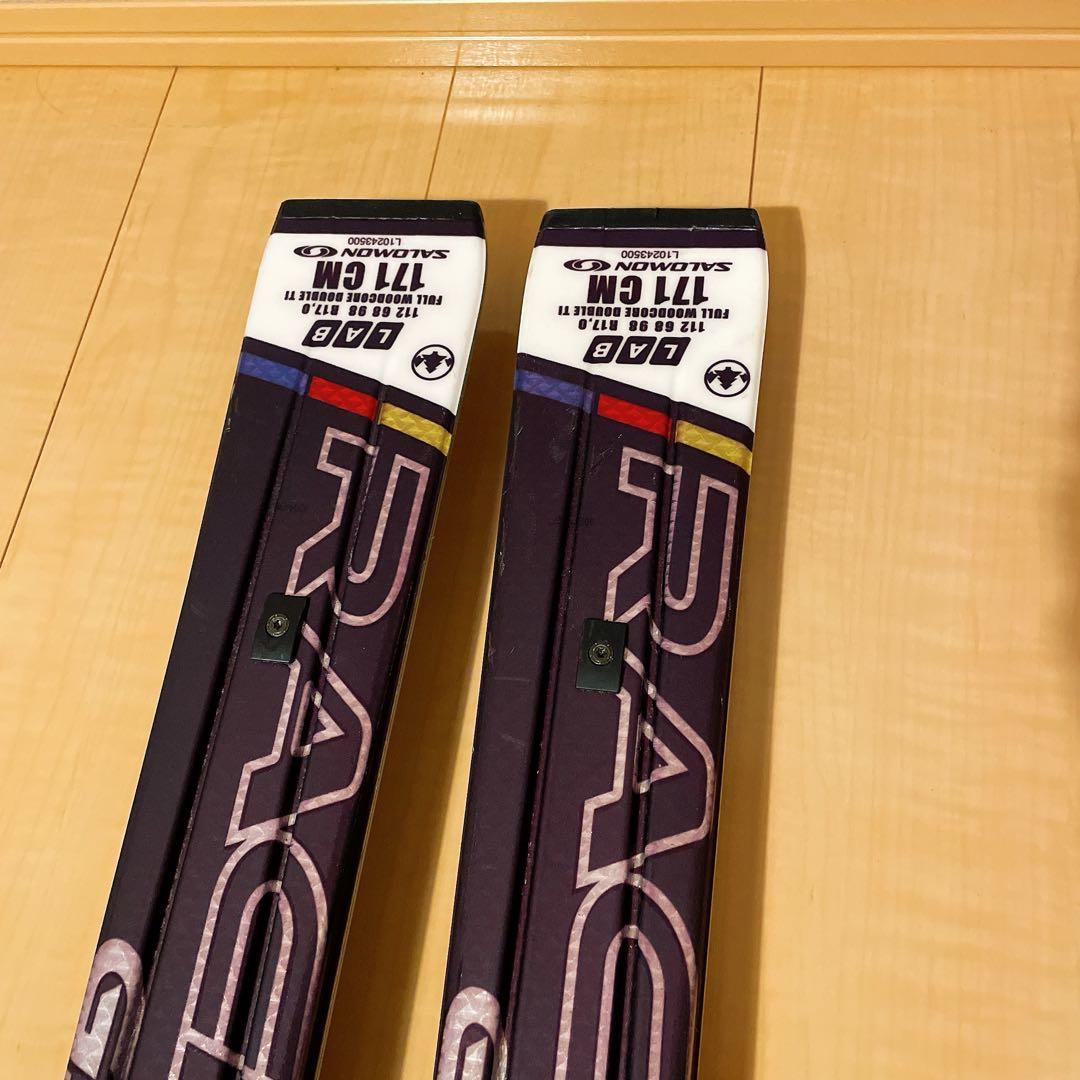 【美品】SALOMON サロモン スキー板 171cm ビンディング付き セット