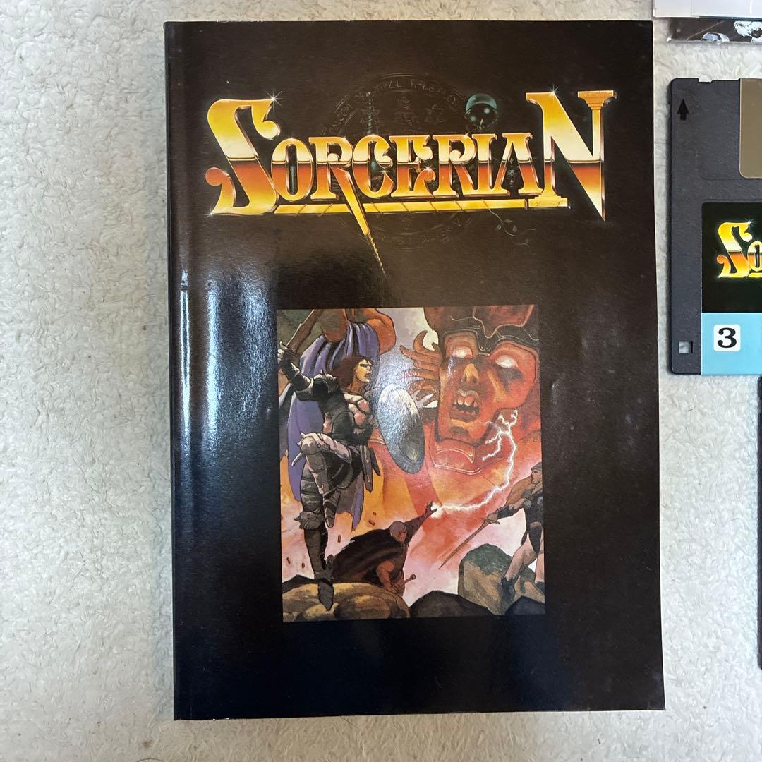 Sorcerian PC-9801 3.5 2DD×5枚とピラミッドシナリオ1枚