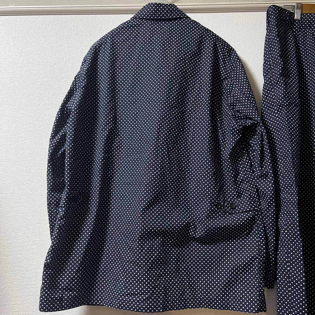 エンジニアードガーメンツ　セットアップ　ドット　春夏