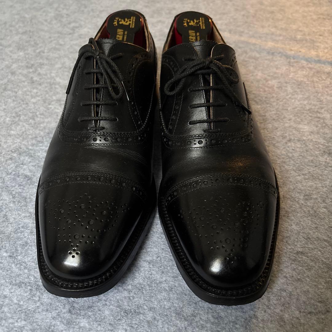 【美品】スコッチグレイン　インペリアルⅢ　ブラック　25cm