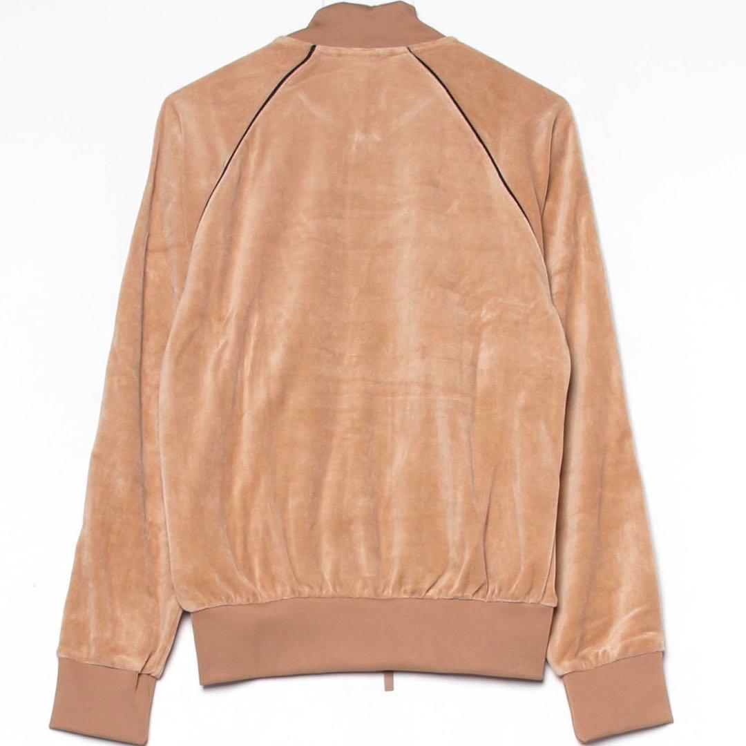 希少XS⭐️adidasアディカラー ブラウン ベロア トラックトップ 風早ゆうた