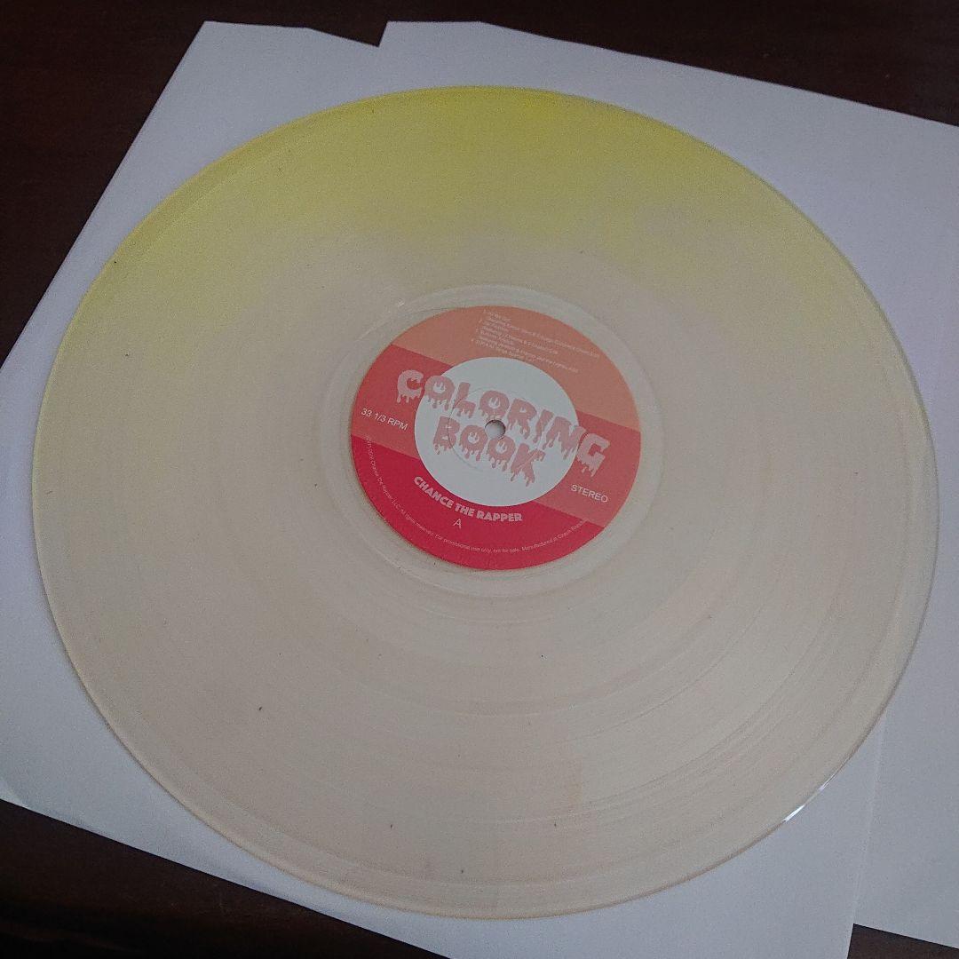 chance the rapper coloring book 2LP レコード
