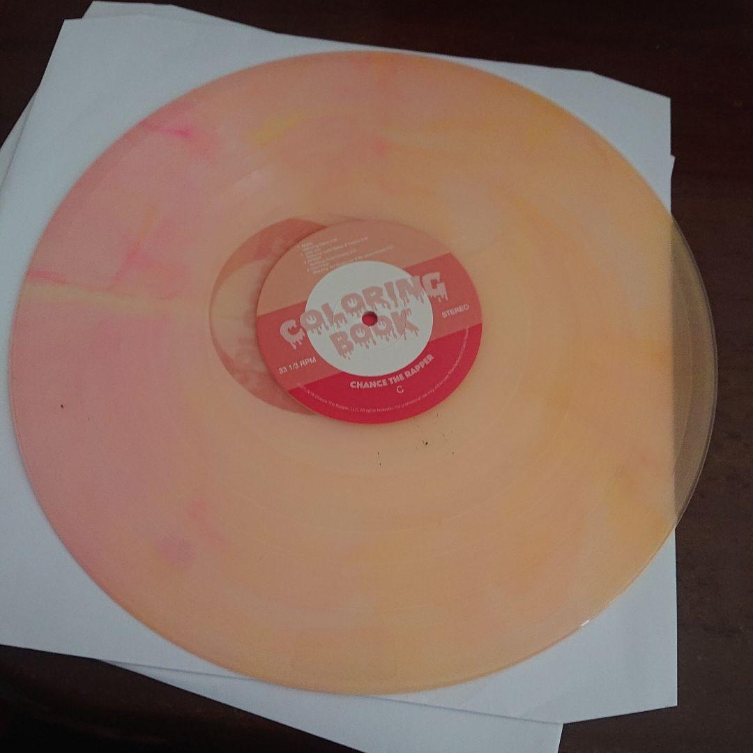 chance the rapper coloring book 2LP レコード