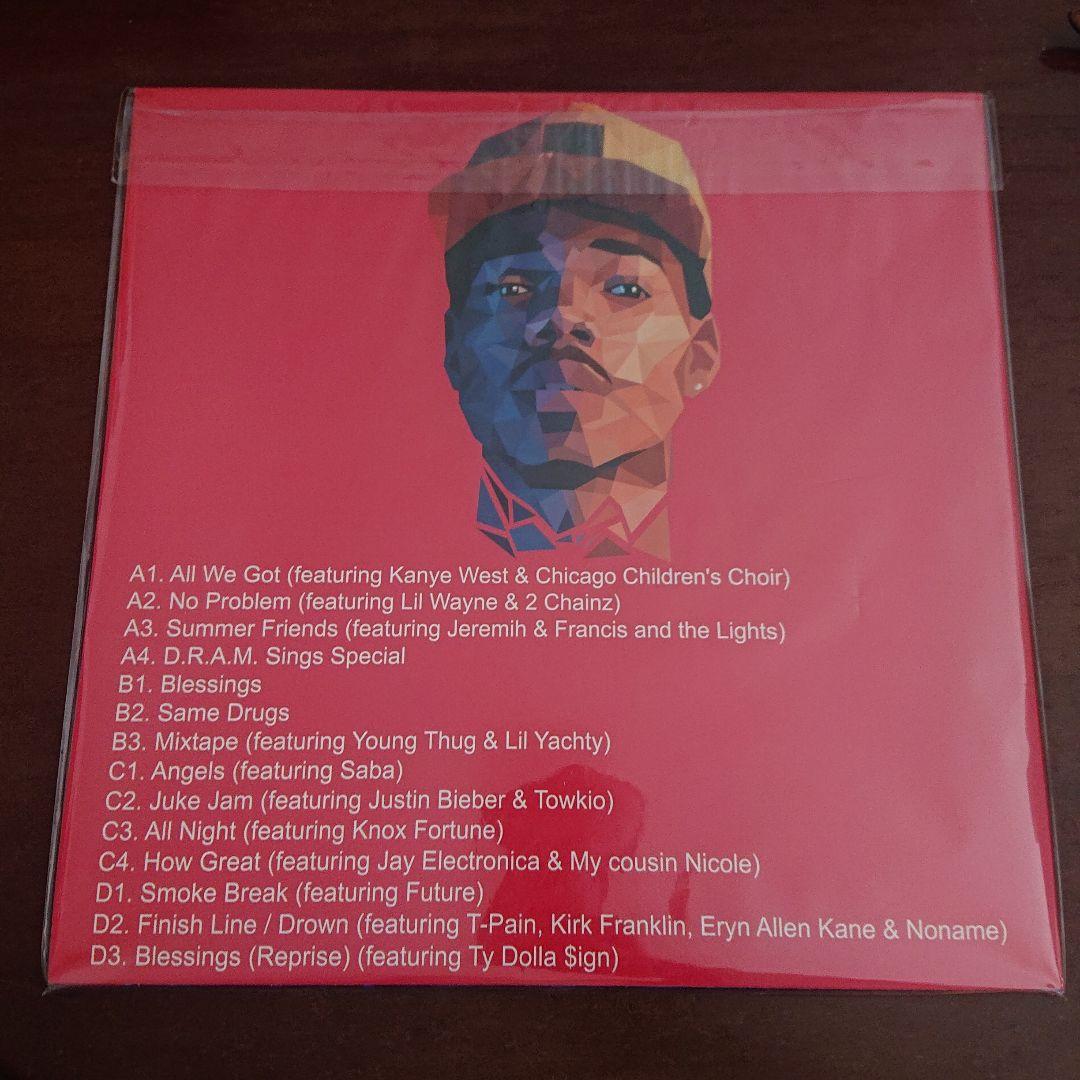 chance the rapper coloring book 2LP レコード