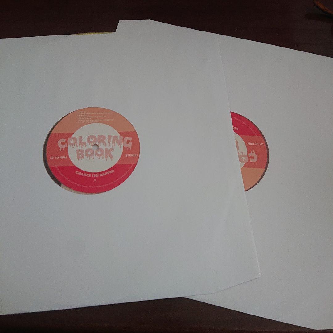 chance the rapper coloring book 2LP レコード
