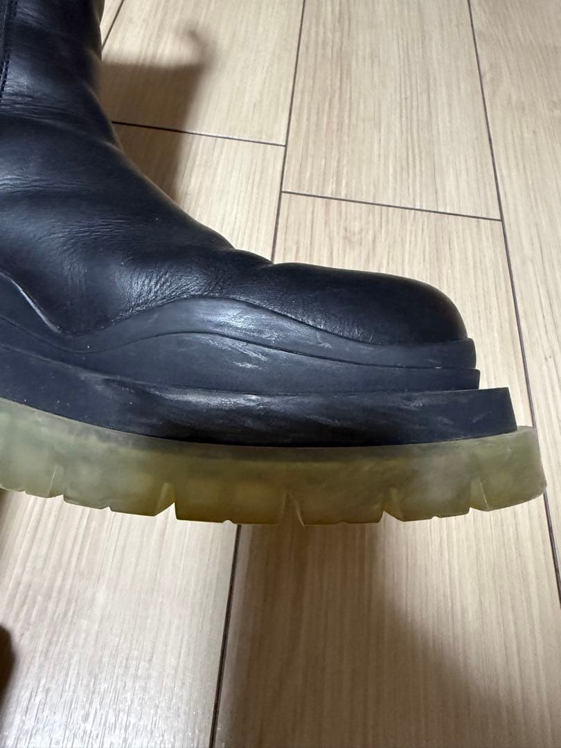 BOTTEGA VENETA ボッテガヴェネタ タイヤブーツ 41 サイドゴア