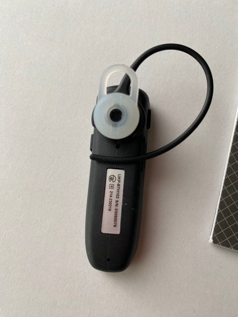 IJKP BTH-102 アイコム　Bluetooth PTT ヘッドセット