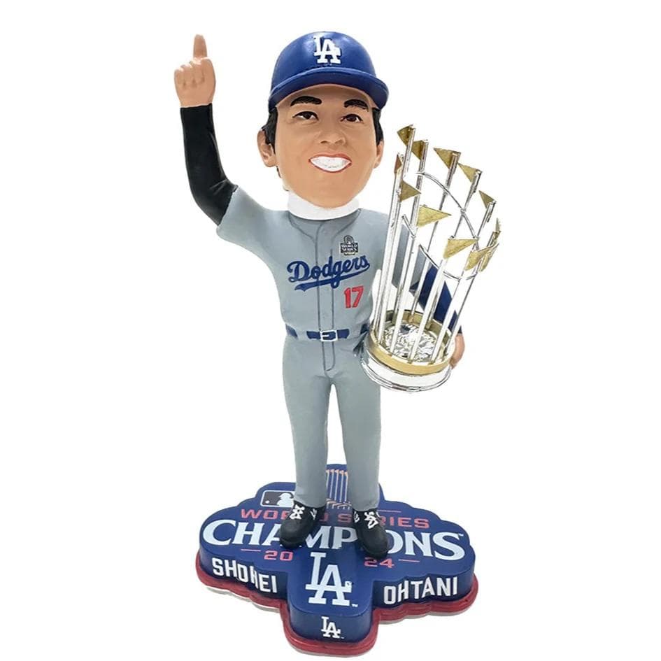 3024体限定 大谷翔平 LAドジャース バブルヘッド 世界一記念トロフィー