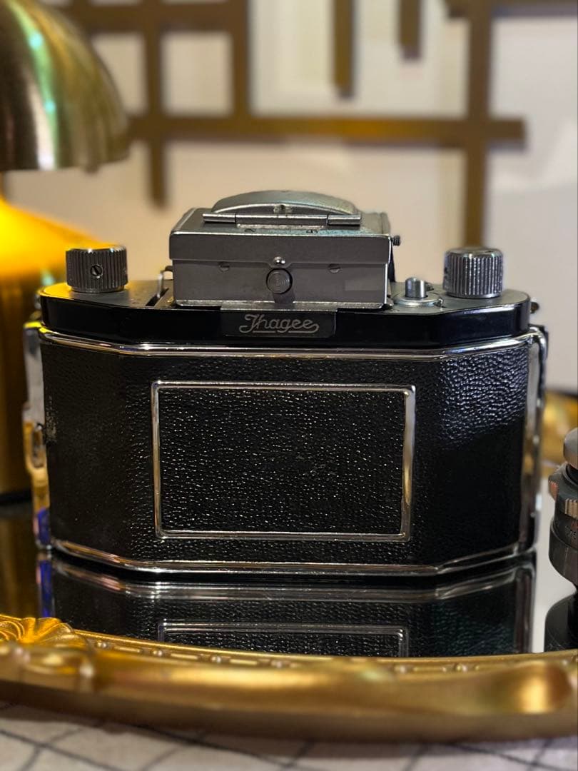 希少モデル イハゲー EXA ラインメタル 刻印入 レンズ2本付 美品