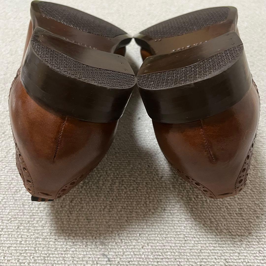 美品★COLE HAAN コールハーン ビジネスシューズ 本革 牛革 ブラウン