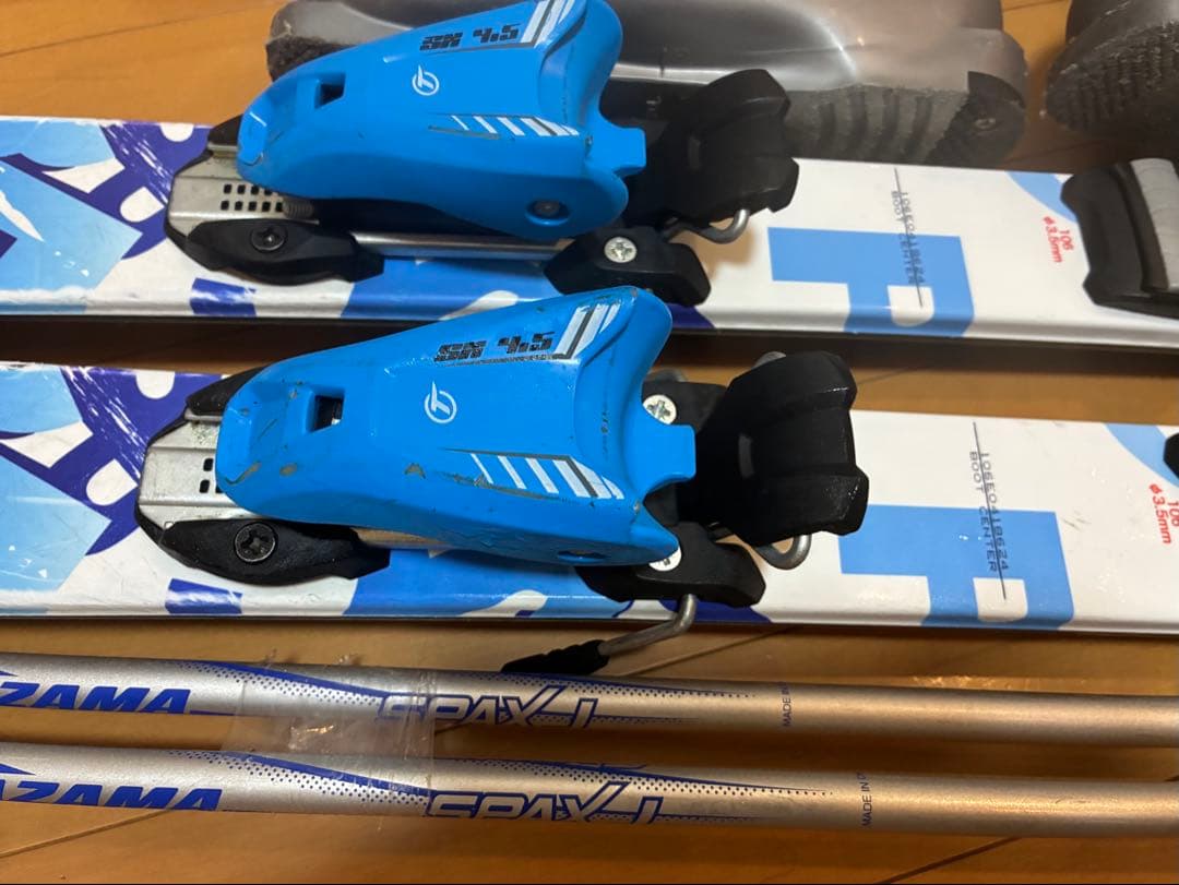 板106cm KAZAMA ブーツ20 or 21.0cmスキーセット