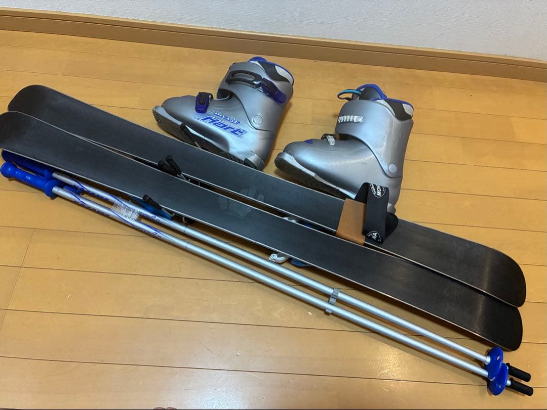 板106cm KAZAMA ブーツ20 or 21.0cmスキーセット